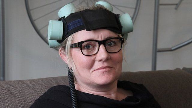 Annemette Øvlisen wearing new depression