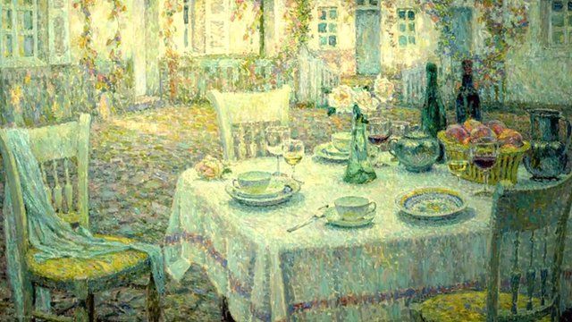 Painting by Henri Le Sidaner