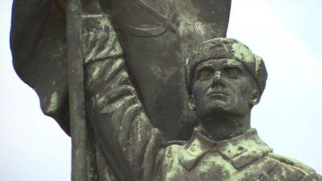 A statue from Hungary's communist era
