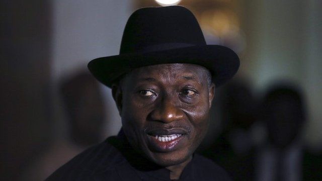 Goodluck Jonathan, file pic