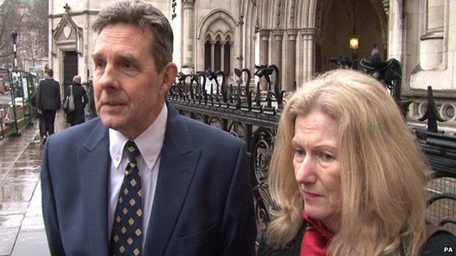 Still taken from a file video dated 6/2/14 of Paul and Sandra Dunham