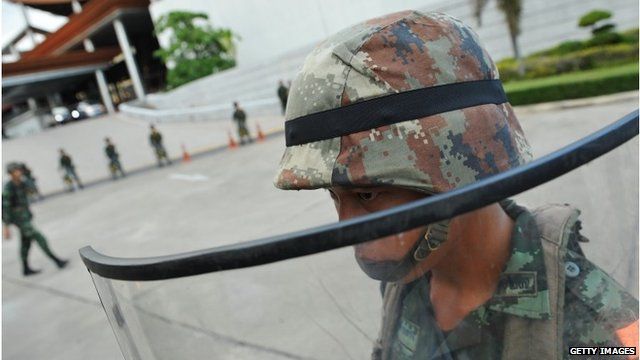 Thai army soldier