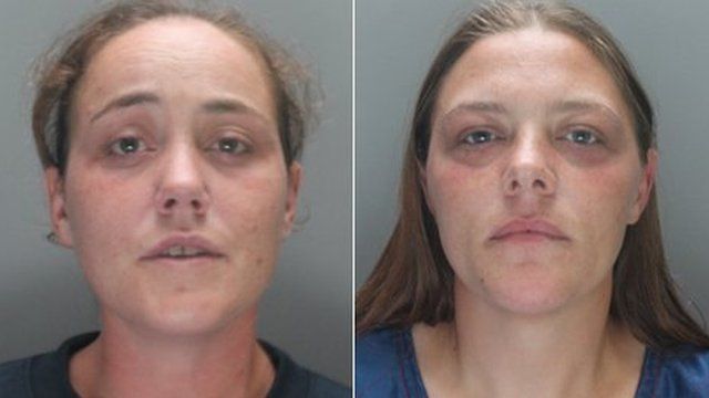 Della Woods (left) and Hayley Sulley