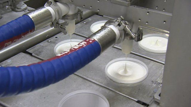 Ice cream production