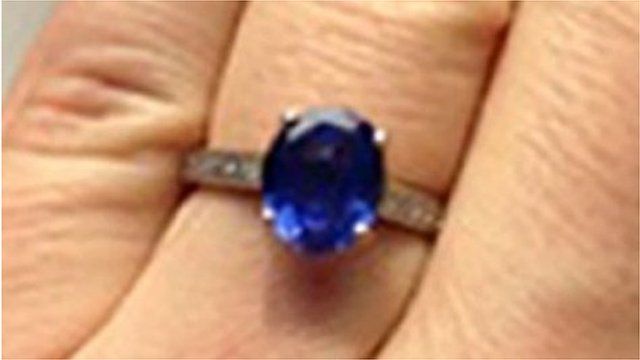 Stolen engagement ring