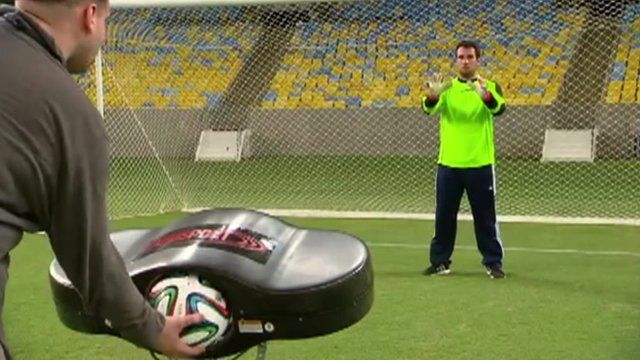 Goal line technology testing