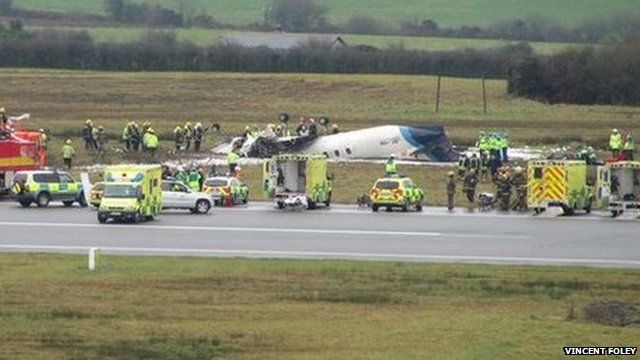 Crash scene