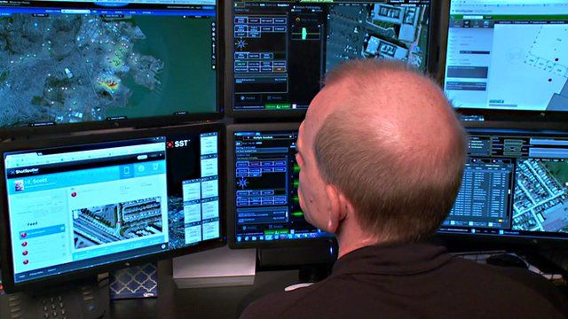 A SST employee monitoring gunshots