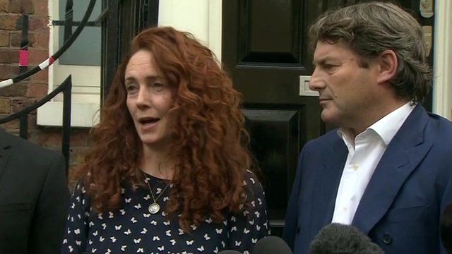 Rebekah and Charlie Brooks