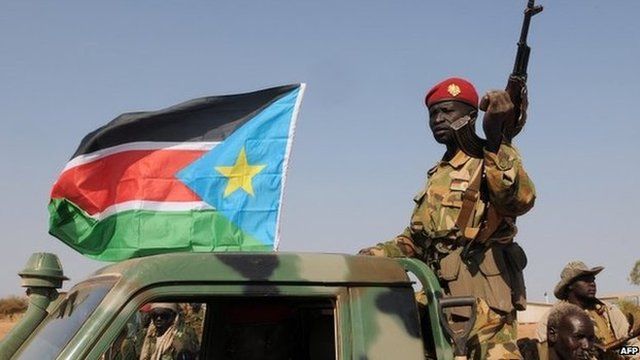 South Sudanese soldier