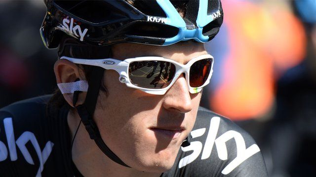 Tour de France rider Geraint Thomas