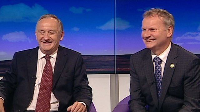 Laurence Robertson and Pete Wishart