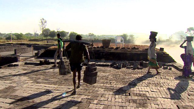Brick workers