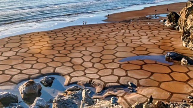 Beach art by Andres Amador