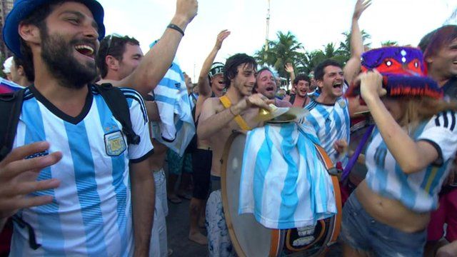 Argentina fans