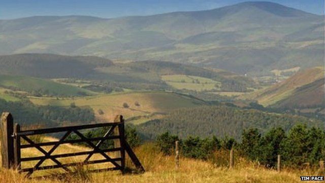 Wales countryside