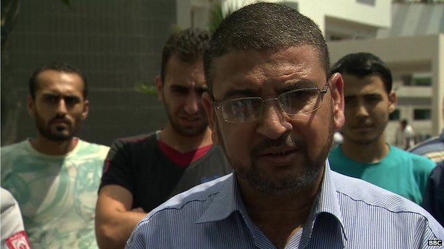 Hamas spokesman, Sami Abu Zuhri
