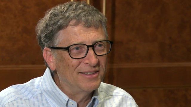 Bill Gates talks Africa with the BBC