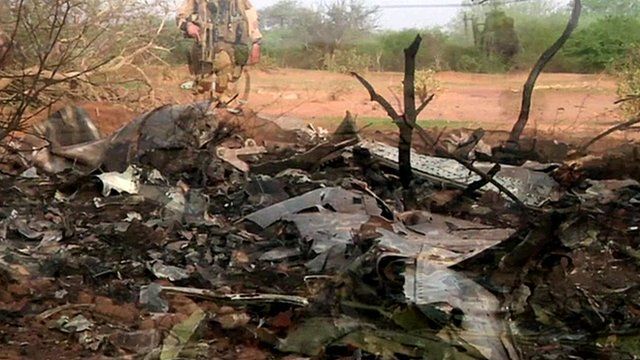 Air Algerie wreckage site