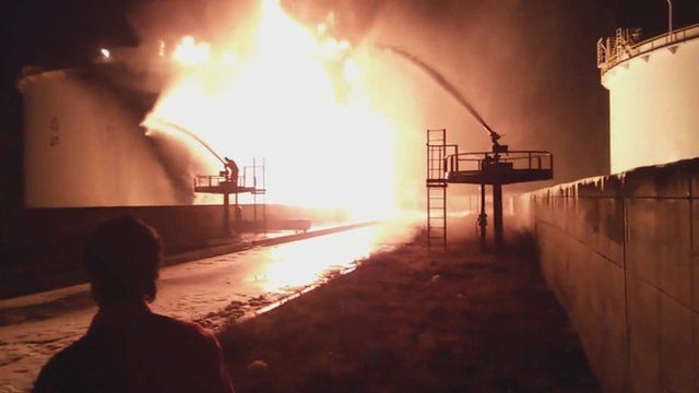 Second fuel tank explodes in Libya