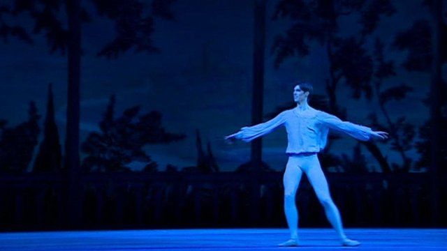 Xander Parish dancing