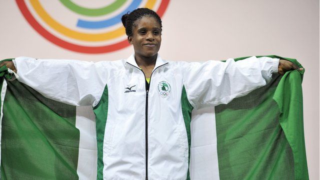 Nigerian weightlifter, Chika Amalaha
