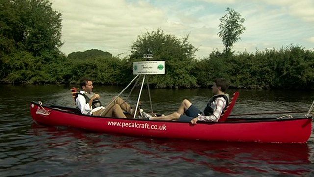 The 'Broadsview' canoe mapping Norfolk's waterways