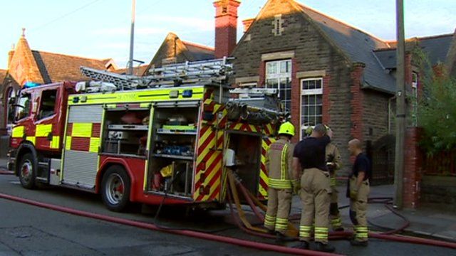 Fire at Birchgrove primary