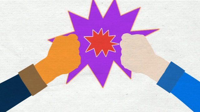 Fist bump graphic