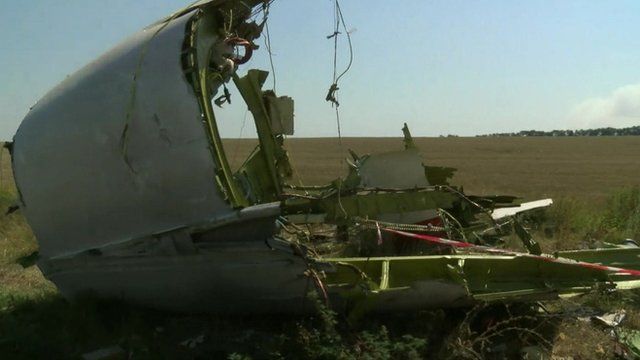 Debris from MH17