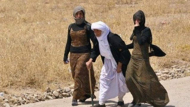 Yazidi women