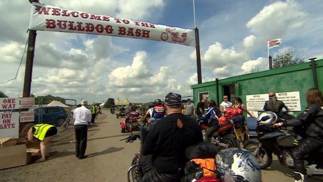 The Bulldog Bash biker event