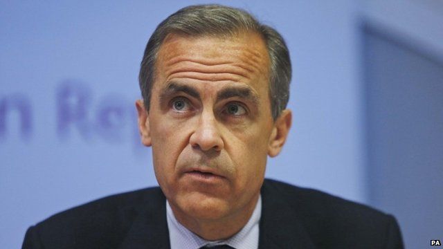 Bank of England chief Mark Carney