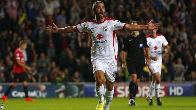 MK Dons v Manchester United