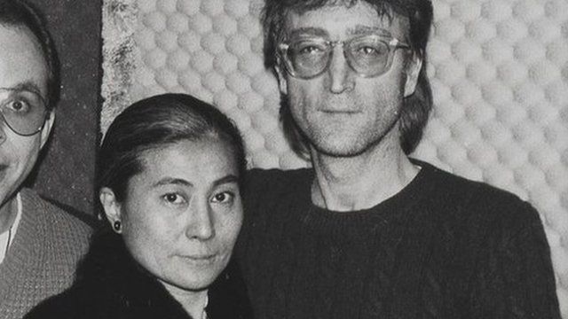 Yoko Ono and John Lennon