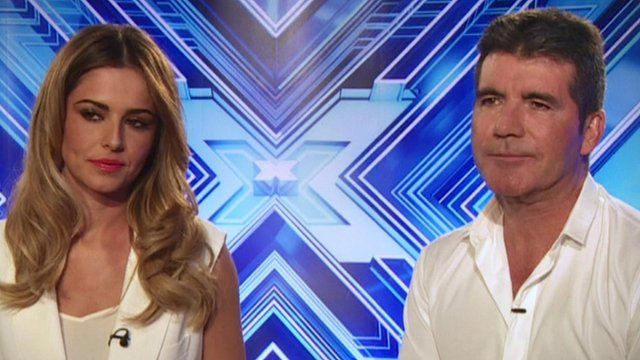 Cheryl Cole and SImon Cowell