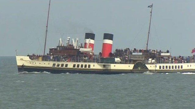 The Waverley off Llandudno