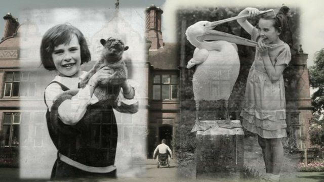 June Williams with animals