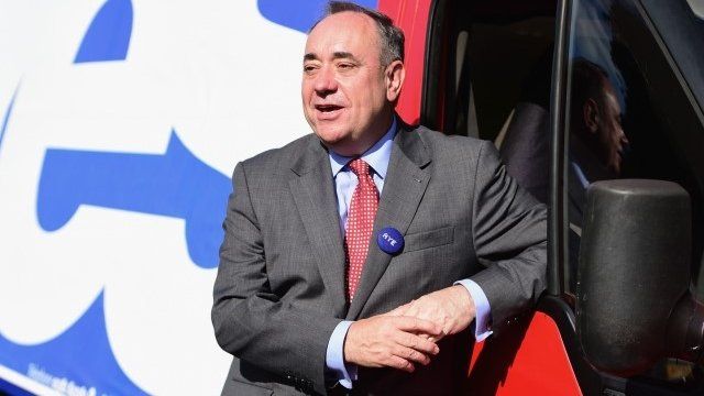 Scotland's First Minister Alex Salmond