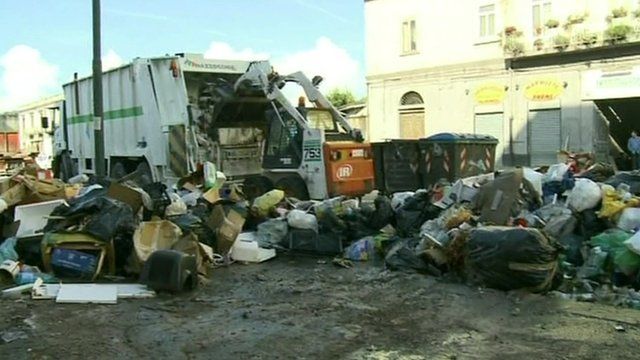 Rubbish on the street