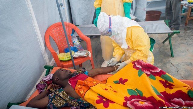 A patient is treated