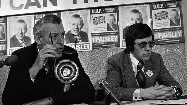 Ian Paisley and Peter Robinson
