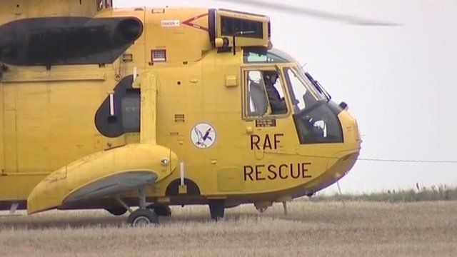 RAF rescue helicopter
