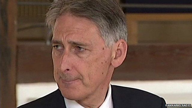 British Foreign Secretary Philip Hammond