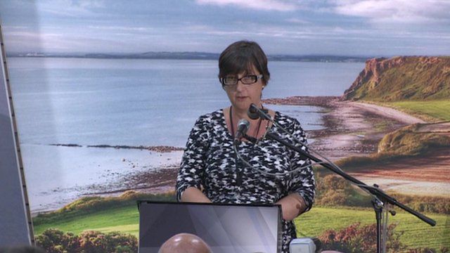 South Ayrshire declaring in the Scottish referendum
