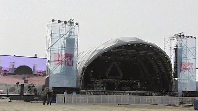 MTV Crashes stage