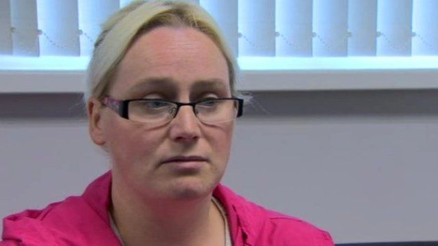 Mum-of-four, Leanne Gibson, said by the time she pays for food and bills there is nothing left