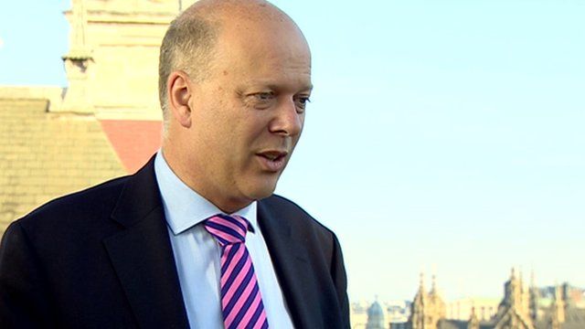 Justice Secretary Chris Grayling