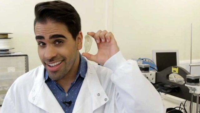 3-D ear