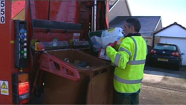 A refuse worker in Pembrokeshire